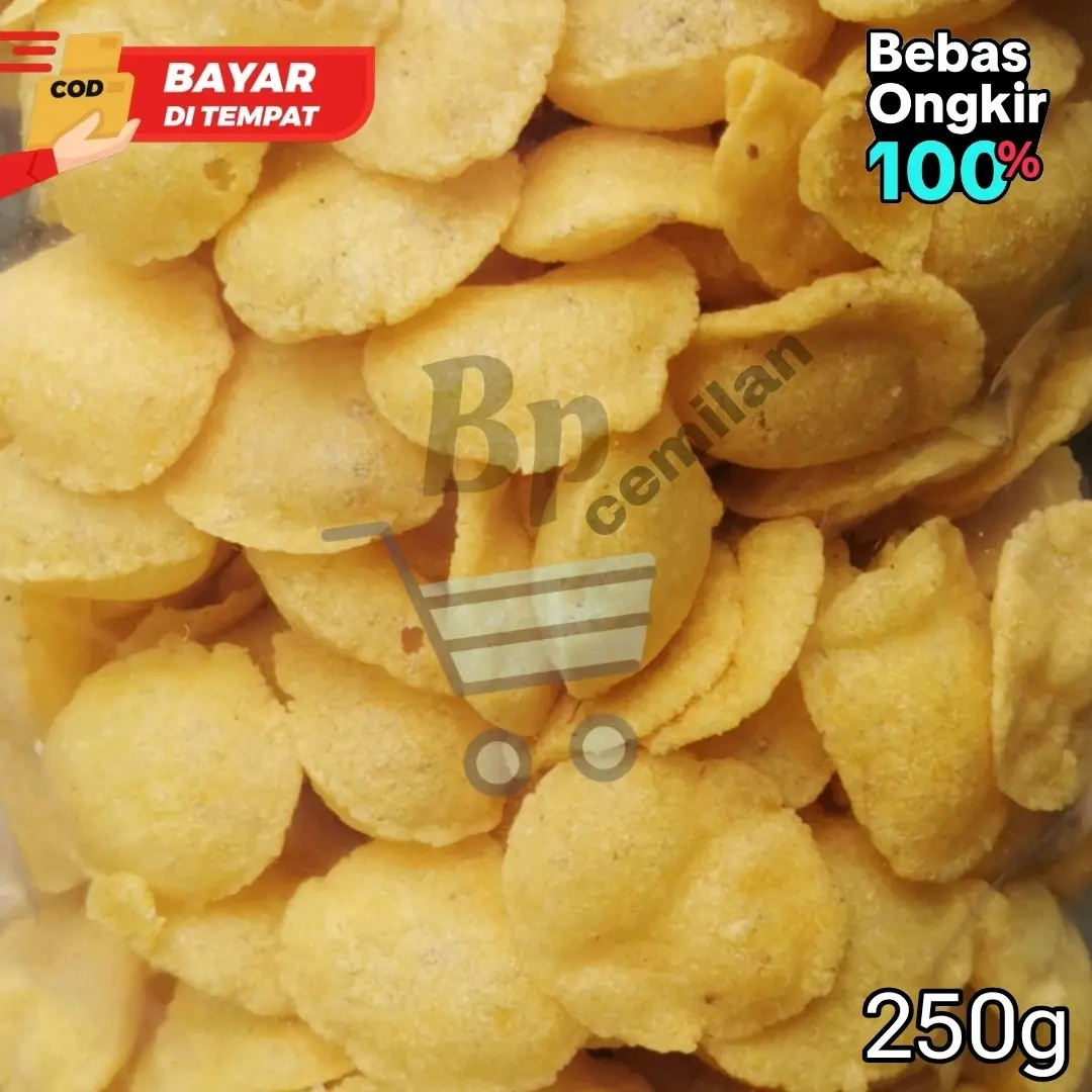Kecimpring Ketempling [ 250g ] •Khas Kuningan Renyah -Cemilan Kering