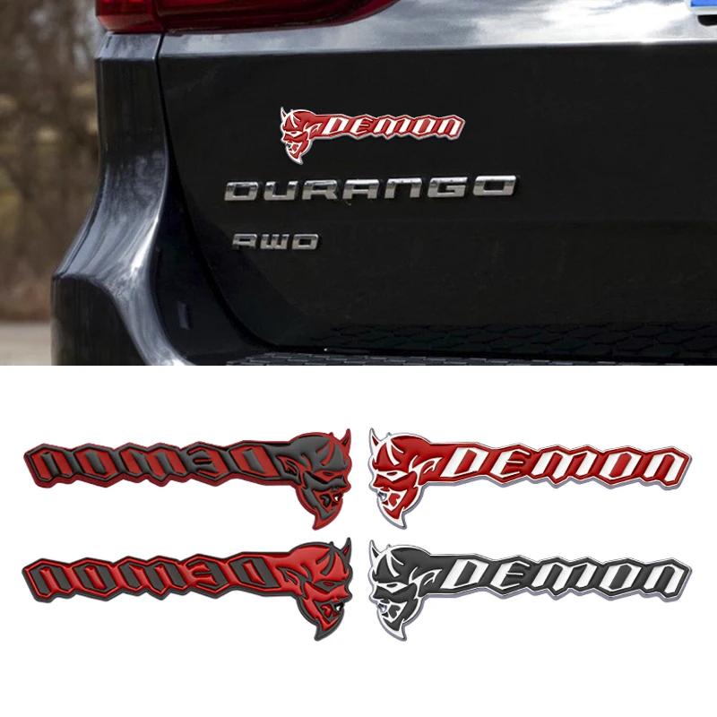 Product Introduction of Miếng Dán Xe Hơi Biểu Tượng Demon Hellcat SRT, Chất Liệu Kim Loại 3D, Cho Dodge Charger Challenger Jcuv Journey Nitro Caliber Durango, Phụ Kiện Xe Hơi 2