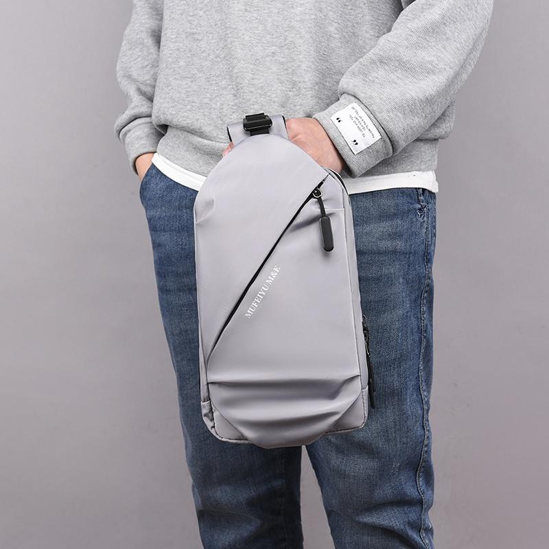 Techdoo Tas Selempang Bahu Pria Slempang Tas Dada Cowok Wanita Slingbag Kasual Anti Air TS709 2
