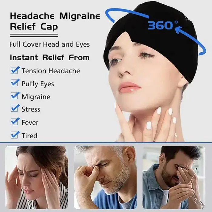 ALAT TERAPI SAKIT KEPALA MIGRAINE STRES KOMPRESS GEL PANAS DINGIN THERAPY