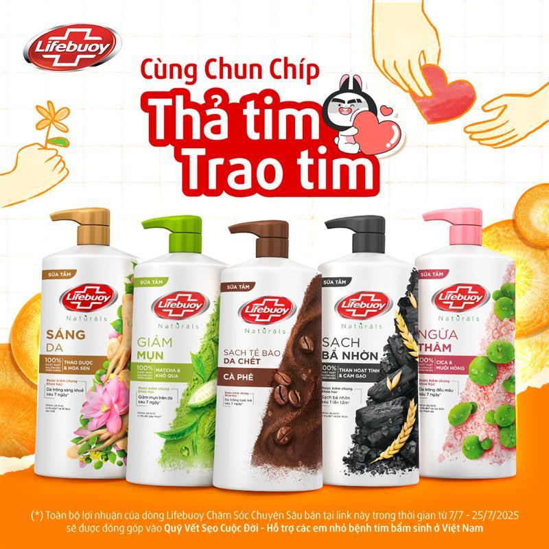Sữa Tắm Lifebuoy Detox Chiết Xuất Matcha & Khổ Qua Hỗ Trợ Da Khỏi Vi Khuẩn Gây Mụn Chai 800g - Cho Nam & Nữ [8]