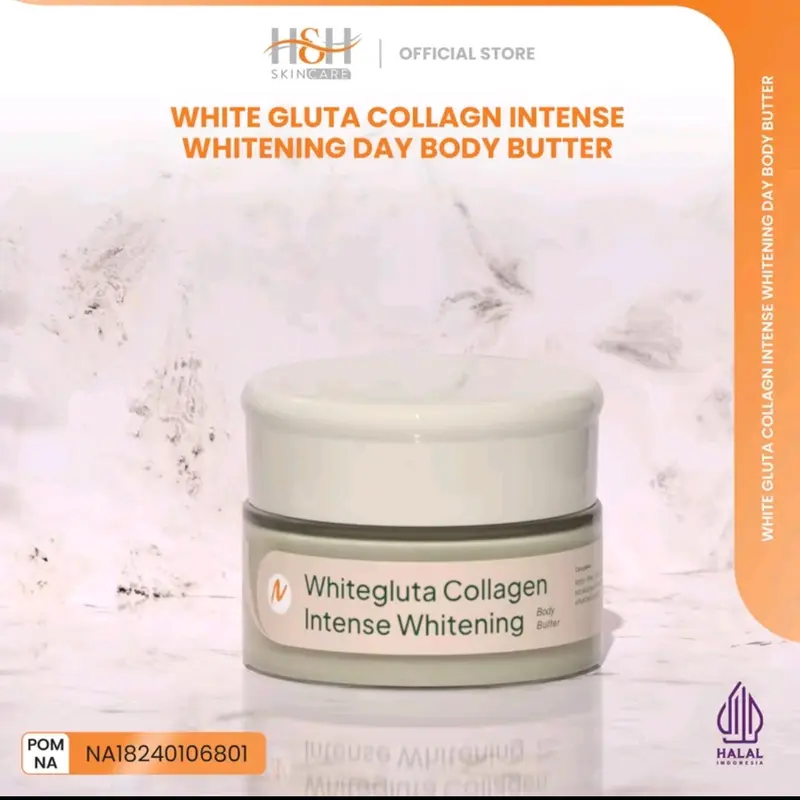 White Gluta Collagen Intense Whitening Day Body Butter 0