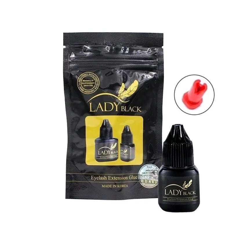 Lem Lady Black For Eyalah Extension / Lem bulu mata tanaman tahan lama