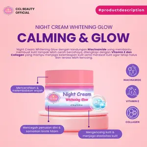 NIGHT CREAM WHITENING GLOW by CCL Beauty