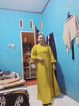 Product Review of Shalwa gamis model terbaru kekinian bahan cringkel airflow by dereza style Muslim Crinkle from n**i k**💋 0