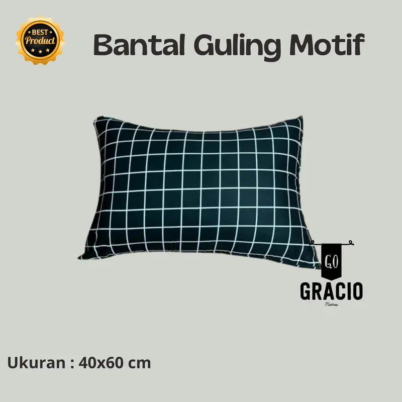 Paket Hemat 2 Bantal + 2 Guling Motif Super Lembut dan Empuk - Bed 1