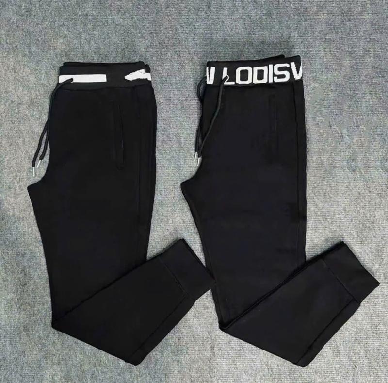 Quần Jogger 1 Cạp B_B_R Và L_V Chất Liệu Umi Dày Dặn Không Xù Thời Trang Nam
