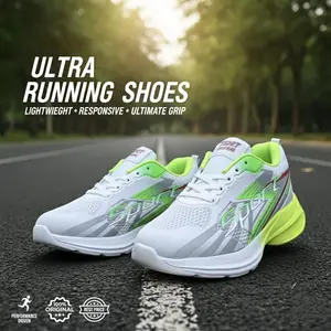 FOREXCS Sepatu Olahraga Outdoor Running Sport Nylon EVA Pylon Ringan Fleksibel Anti Slip Nyaman Stylish untuk Aktivitas Sehari-hari Running