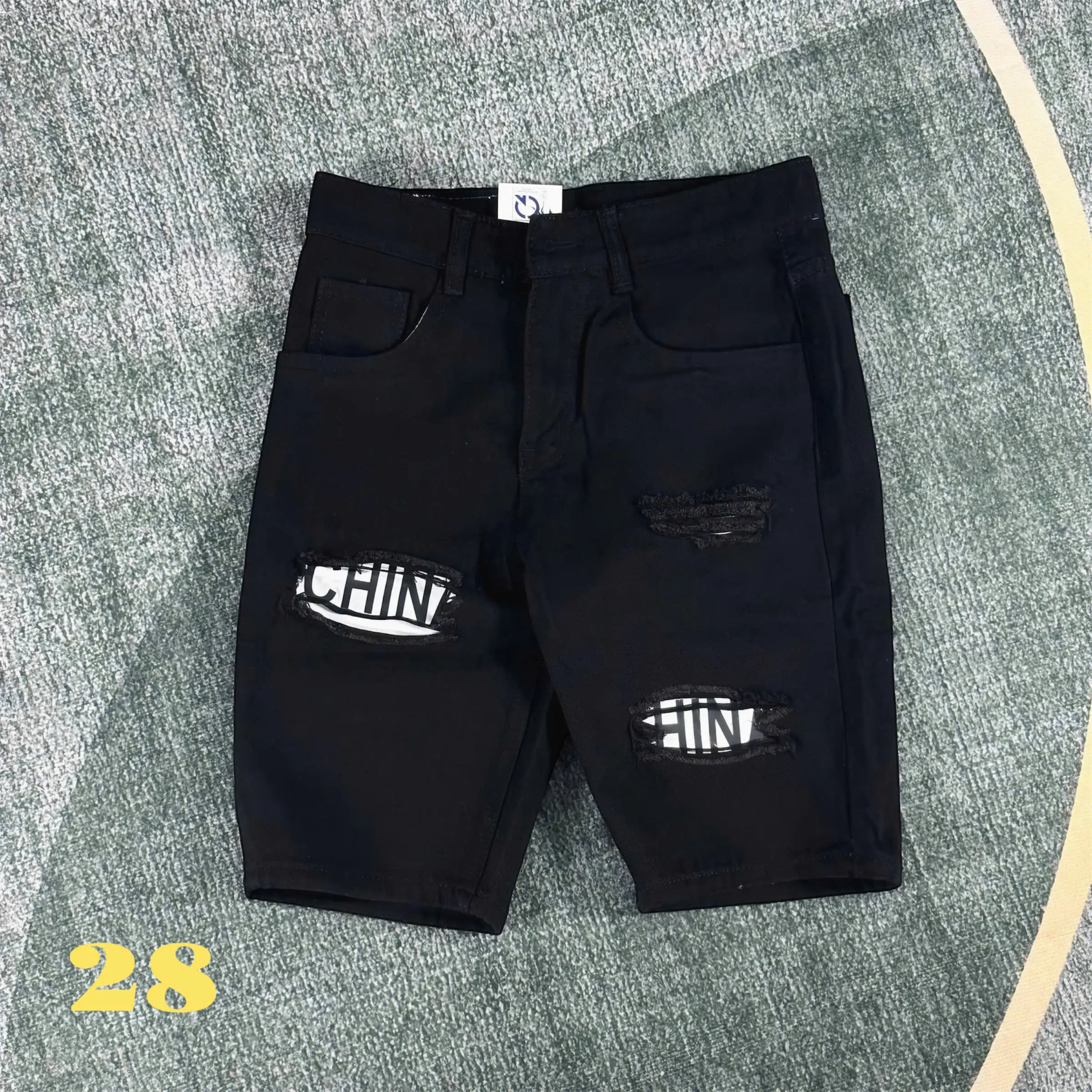 Quần Short Jean Nam Năng Động Chất Liệu Cotton Denim Slim Fit Túi Nhiều Size 28-34 - Thời Trang Nam Menswear Pants Có Túi