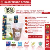 Gambar ( PAKAN ) WISHBONE CAT ROOST REPACK 450 GR DRY FOOD MAKANAN KUCING dari Rajapetshop Official Kota Surabaya 1 Tokopedia