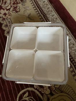 Product Review of 【TEC】SAKU Kotak Penyimpanan Makanan Toples Kue Serbaguna Kedap Udara Toples Permen Candy Kotak Penyimpanan Kulkas from r**💕 0