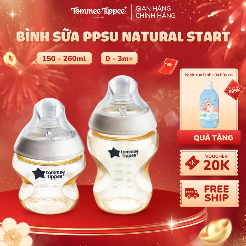  Bình Sữa Tommee Tippee PPSU Đủ Size Cho Bé 