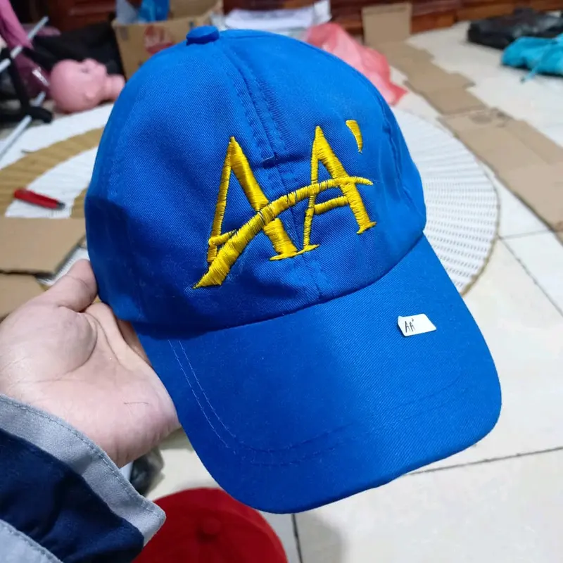 topi anak polos bisa request nama Fashion 3