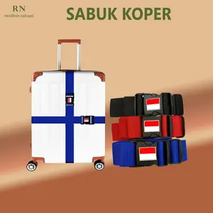 Tali Koper Sabuk Koper Silang Pengaman Ekstra Koper TSA Pengikat Koper Traveling Haji Umroh