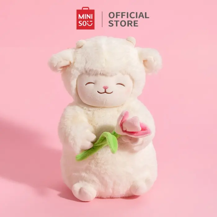 U㊛2Q MINISO MAINAN BONEKA DOMBA LUCU SERI LAMB BAA DARI H✉2O
