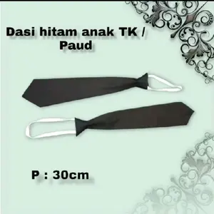 DASI ANAK TK WARNA HITAM UNTUK ANAK LAKI-LAKI DAN PEREMPUAN INSTAN SIAP PAKAI