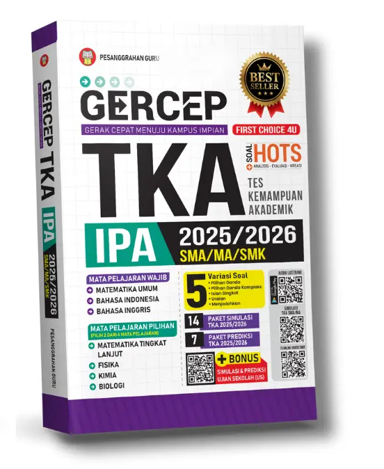 BUKU GERCEP TKA IPA IPS 2025/2026 SMA/MA/SMK (untuk masuk ke perguruan tinggi) 3
