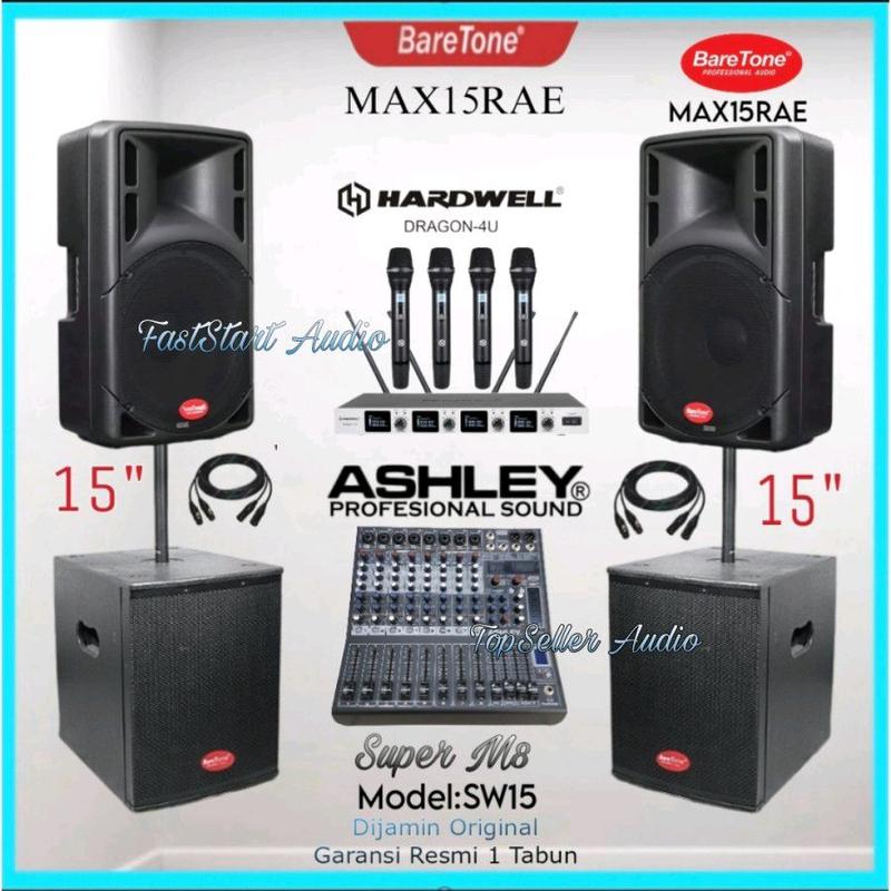 Promo !! Sound System Outdoor BareTone Murah Full Set Speake - Shop ...