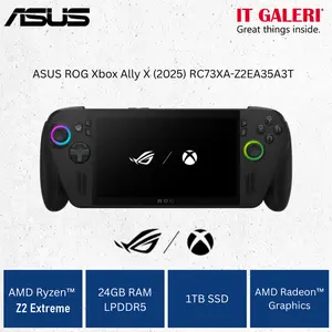 ASUS XBOX ROG ALLY X RC73XA-Z2EA35A3T - AMD RYZEN AI Z2/24GB/1TB/RDNA 3.5/TOUCHSCREEN 7.0 FHD/WIN11/OFFBLACK