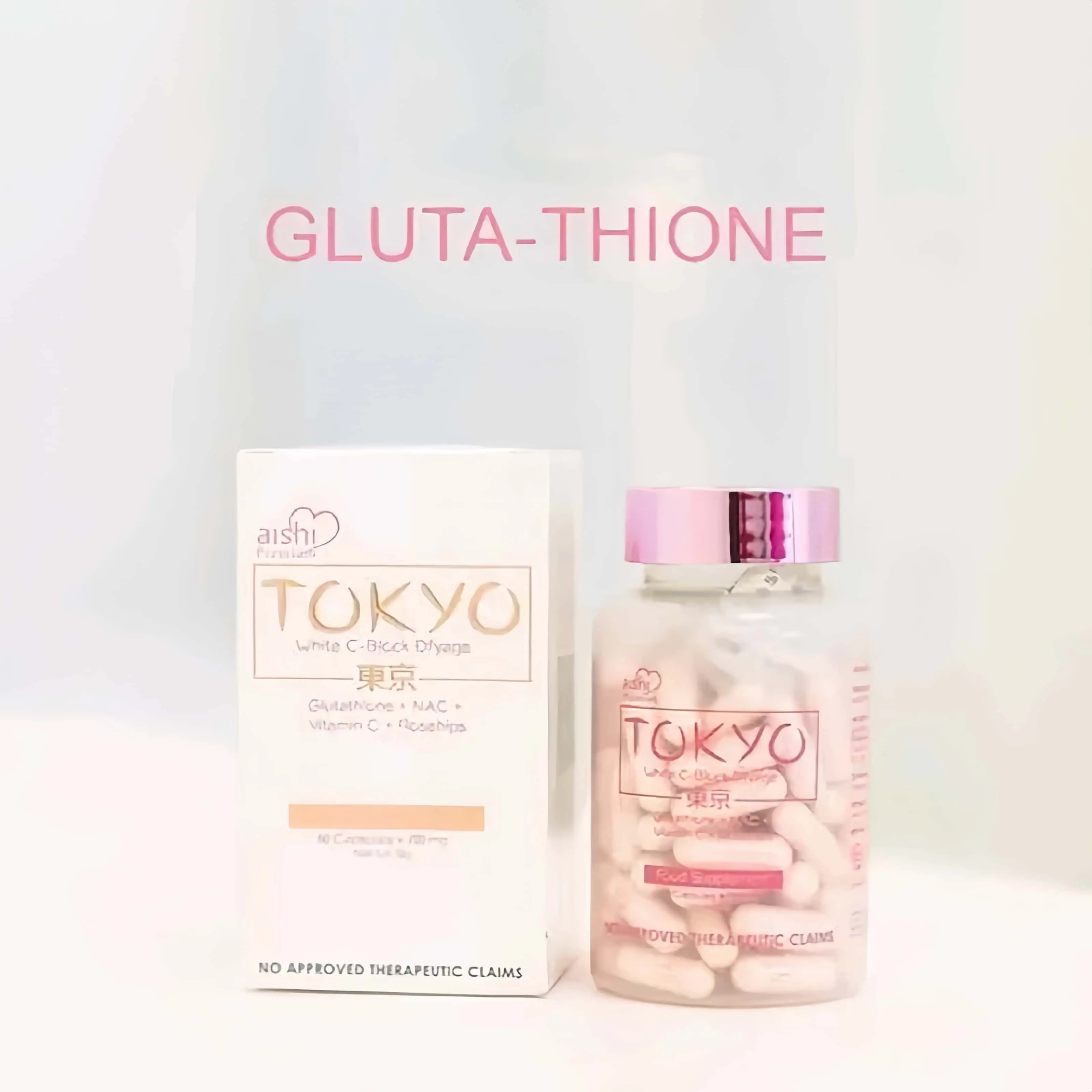 Aishi Tokyo Glutathione Collagen 60PC White Vitamin Capsules