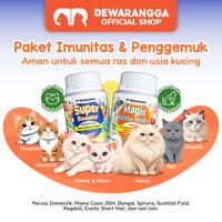Gambar Dewarangga Super Booster & Magic White Herbs Paket Imun & Penggemuk Kucing - Tingkatkan Imun & Cegah Sakit - Meningkatkan Nafsu Makan & Gemuk - 20SB+20M dari Dewarangga Cattery Kab. Bogor 5 Tokopedia