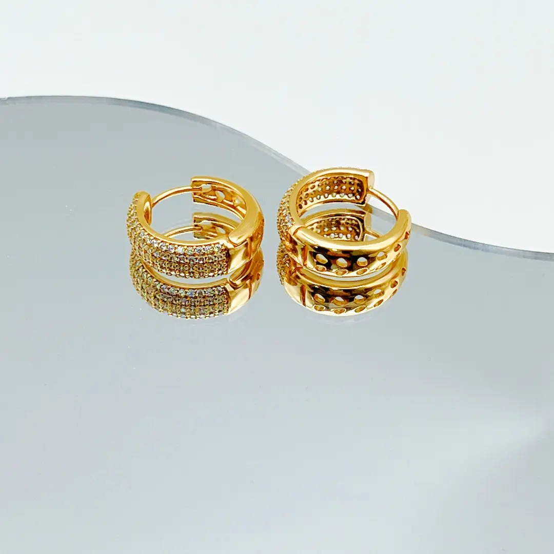 Hoa tai Trang Trí, Dát Zircon, Đồ Trang Trí Tinh Tế, Dành Cho Phụ Nữ, Số Lượng Lớn, Đẹp