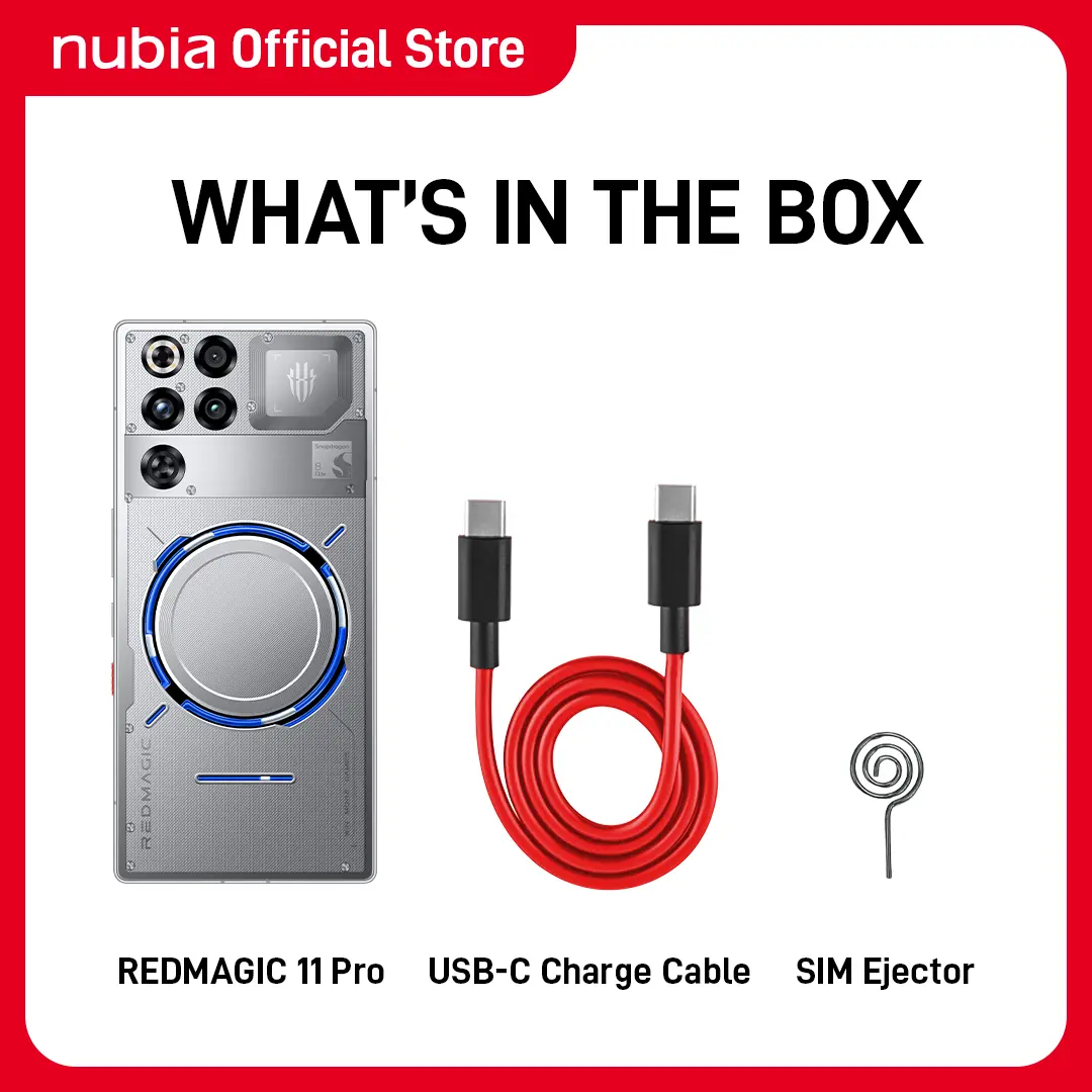 [NEW PRODUCT SPECIAL CREATOR] Handphone Gaming REDMAGIC 11 PRO 5G Snapdragon 8 Elite Gen 5 RAM 16GB + ROM 512GB Liquid Cooling