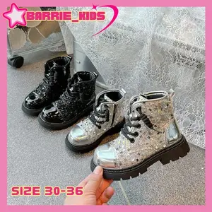 Barriekids B069 Sepatu fashion boot anak perempuan model terbaru