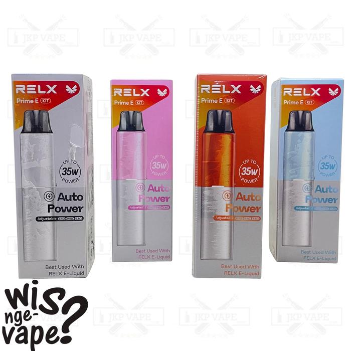 Jual Relx Prime E Pod Kit 30W 800mAh - Pod Kit Prime E Bundling Liquid 15ml  - Kota Administrasi Jakarta Timur - Jkp Vape Store | Tokopedia