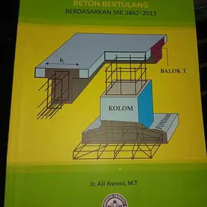 Buku Teori dan Desain Kolom Fondasi Balok "T" Beton Bertulang