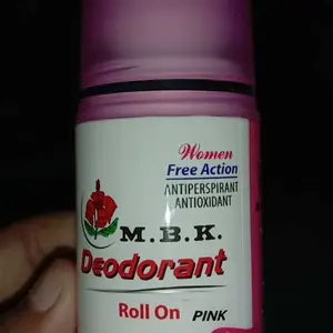M.B.K Deodorant Roll On 40 ml | Deodorant | Penghilang Bau Badan Wanita | Mbk | M B K | FUFUMISE Ketiak Wangi