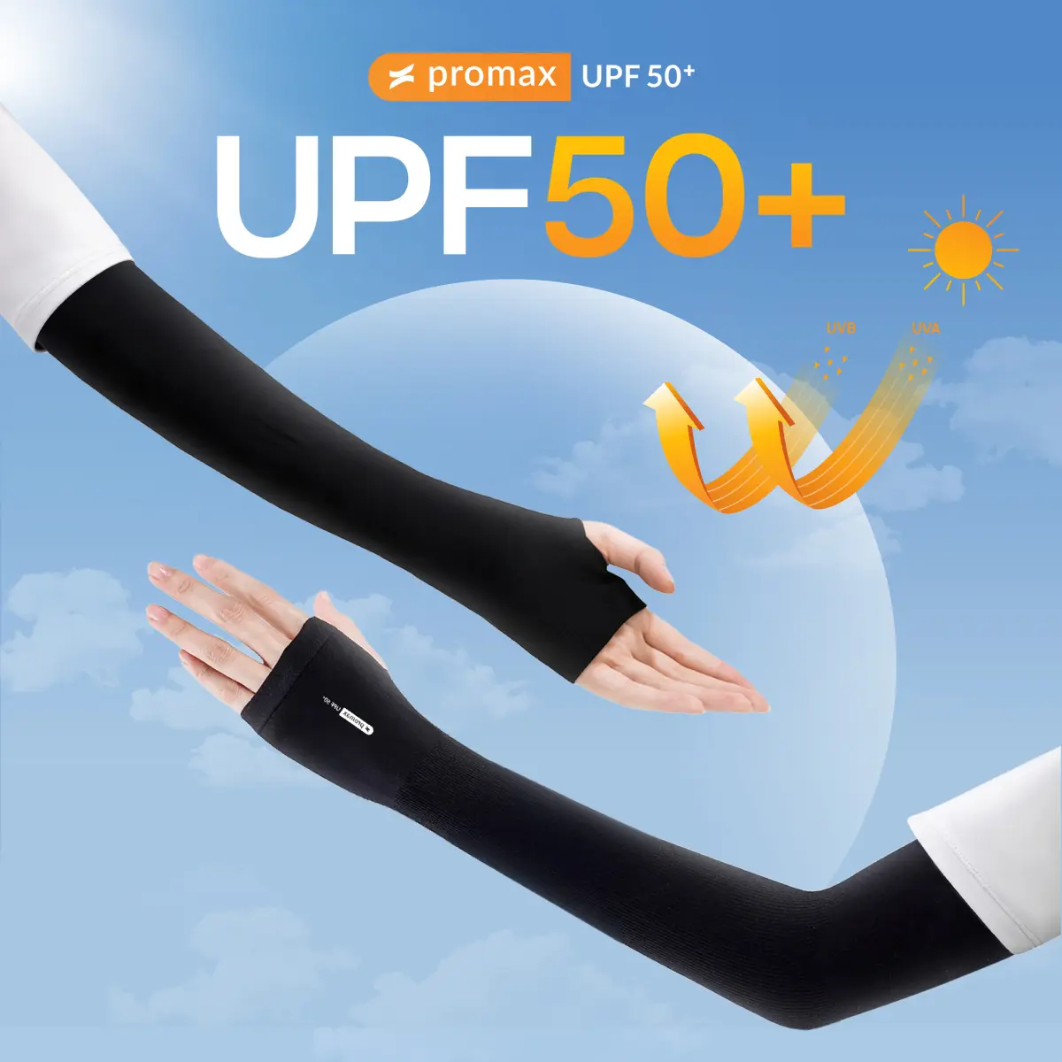 [CẢI TIẾN] Găng Tay Chống Nắng PROMAX Chống UV Đạt Chuẩn UPF50+ UPPER YOU Thun Lạnh Cao Cấp - OTX04