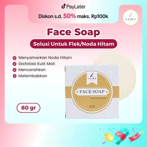 Leika Skincare Face Soap Resmi BPOM Halal MUI AHA (Alpha Hydroxy Acid) dan fermented honey membantu menyamarkan noda hitam eksfoliasi kulit mati mencerahkan dan melembabkan
