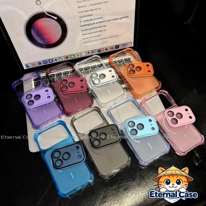 Ốp lưng điện thoại iPhone 18 Pro Max iPhone 17 16 15 14 13 12 11 ống hút mỏng mát mẻ TPU cửa sổ lớn nâng cấp trải nghiệm sử dụng hàng ngày không dễ bị vàng bẩn chống va đập giao hàng tại địa phương