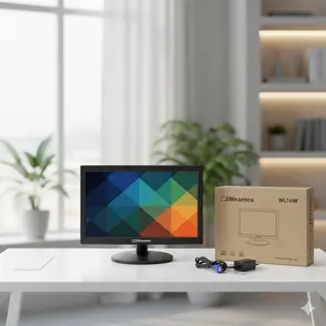 Monitor HD Murah 16 inch LED Port HDMI VGA Cocok Untuk PC / CCTV / Kasir