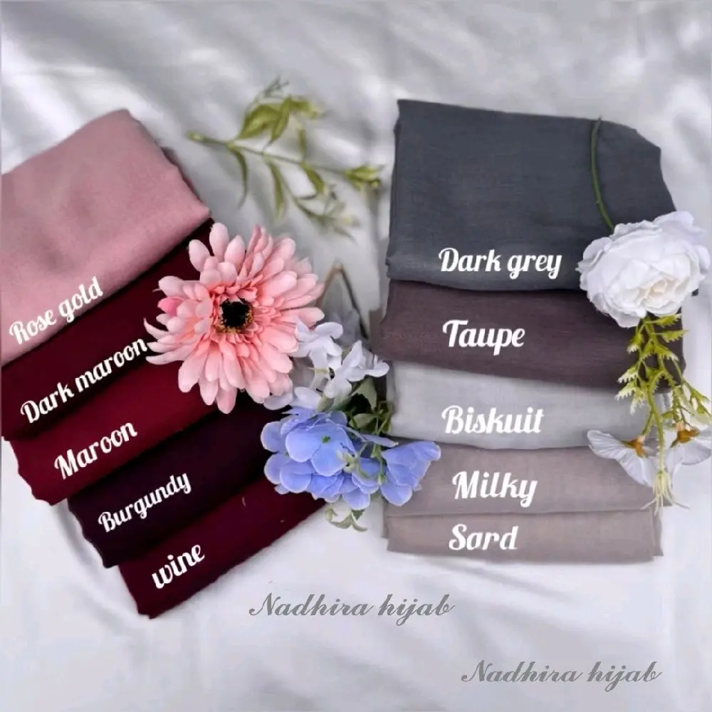 Hijab Segi Empat Paris Jadul Varisha Hijab Segi Empat Paris Jadul Varisha