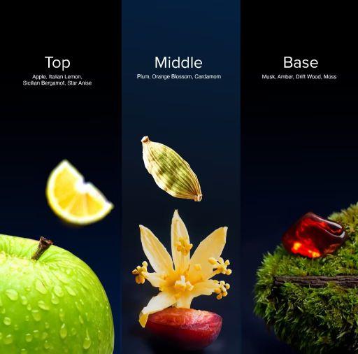 DASFELIX Moscow Ice Extrait de Parfum Parfum Pria Segar dan Menyenangkan