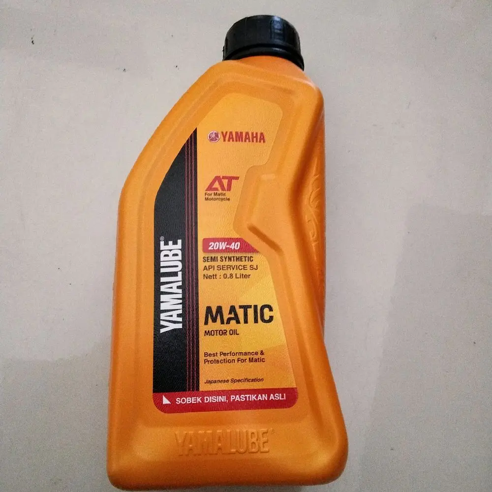 OLI YAMALUBE MATIC 0,8LTR, SAE 20W-40 UNTUK MATIC MIO,XEON,SEOUL