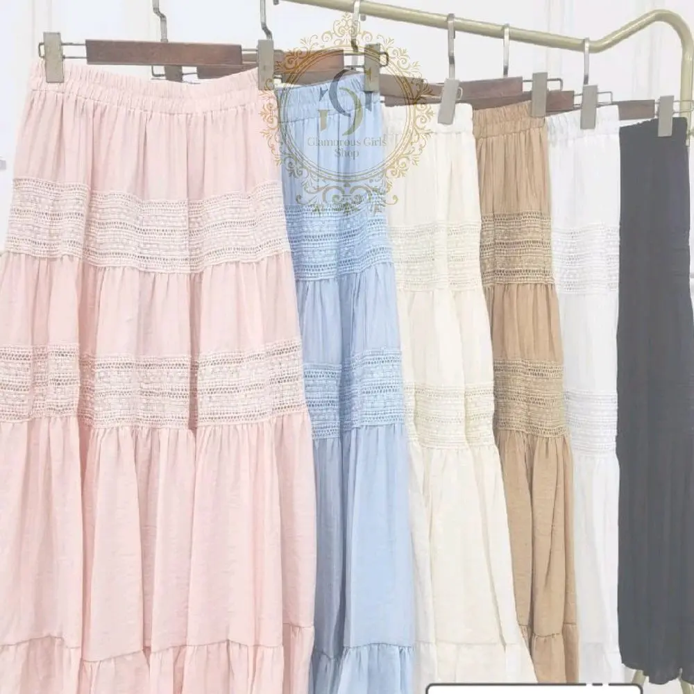 ROK/ROK KATBOL PANJANG WANITA IMPORT / LIVE