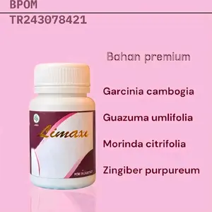 LIMAXI Suplemen Original Garcinia Cambogia Guazuma Umlifolia - Isi 30 Capsules