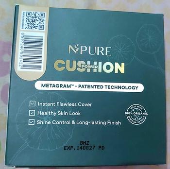 Product Review of 【Cushion】NPURE Centella Asiatica Flawless Matte Power Cushion / Cushion Kulit Jerawat / Skincare Infused /  Hypoallergenic / Dermatologically / Non-Acnegenic / Foundation Wajah / Concealer Berjerawat / Long Lasting from a**4 0