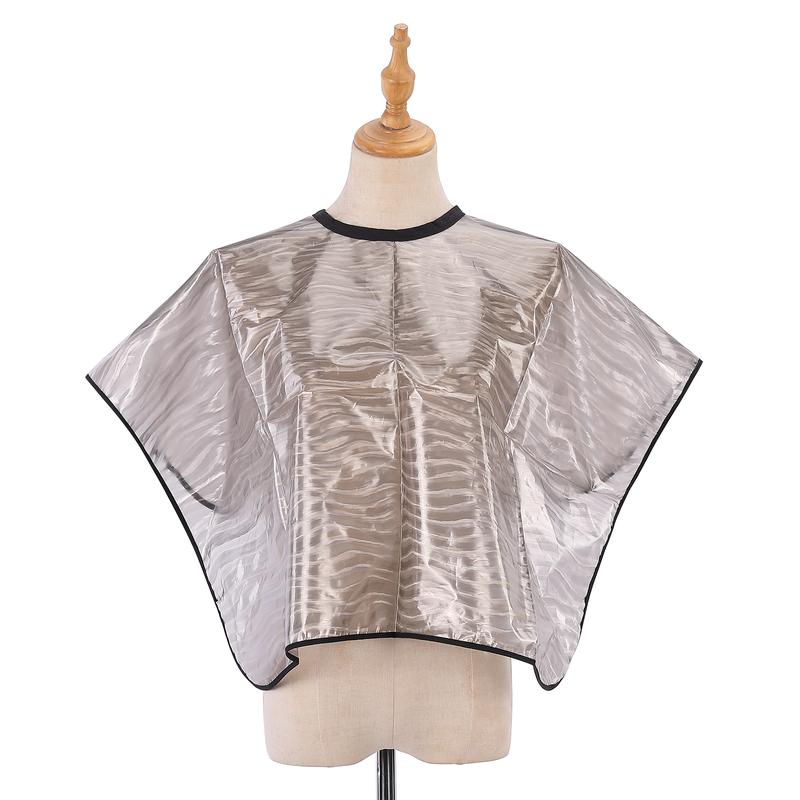 Khăn Quấn Làm Tóc Áo Choàng PVC Dụng Cụ Tạo Kiểu Tóc Cho Thợ Làm Tóc Áo Choàng Tạo Kiểu Tóc Dài Cho Người Lớn Cắt Gợn Sóng Chuyên Nghiệp Vải Bảo Vệ Tự Làm Tiệm Cắt Tóc