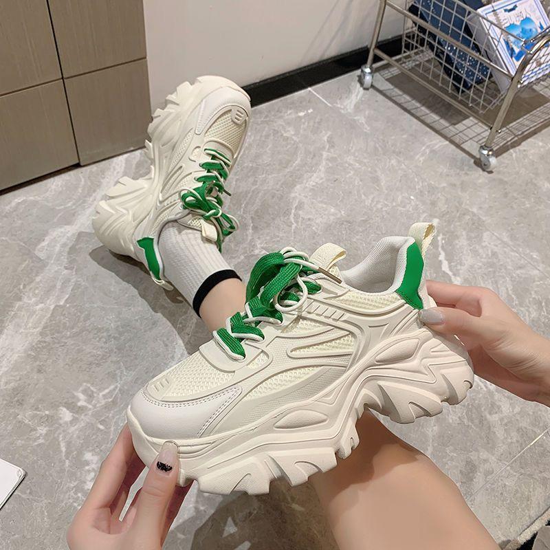 Giày Nữ, Độc Đáo, Dad Shoes, Bộ Sưu Tập Mùa Lò Xo 2024, Đế Tăng Chiều Cao, Dễ Phối Đồ, Thời Trang, Giày Thể Thao Thường Ngày Giày Thể Thao Sneaker 5