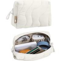 Gambar Tomtoc Terra-A27  Electronics Organizer Travel Case, Soft Puffy Organizer Bag Birthday Christmas Gifts Travel Essentials for Women Girls, Portable Accessory Tech Pouch Storage for Charger, Cord, Cable, Phone - Lavascape dari TOMTOC INDONESIA Kota Administrasi Jakarta Utara 1 Tokopedia