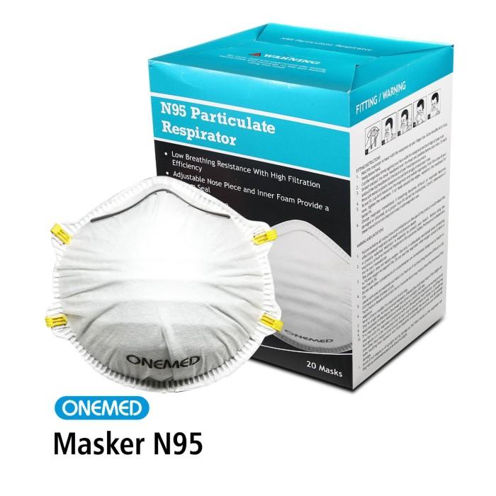 Masker N95 OneMed Harga Satuan / Harga Eceran 1