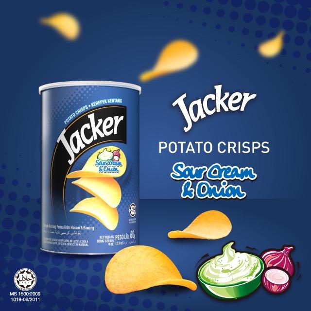 Bánh khoai tây chiên Jacker - Vị BBQ 60g
