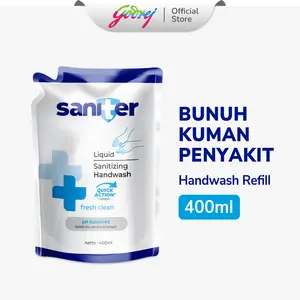 Saniter Handwash Pouch 400ml - Sabun Cuci Tangan