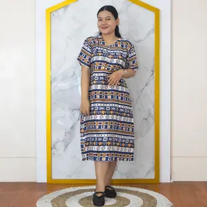 Daster Rayon Midi Kekinian Tali samping | Daster Tali Wanita Motif Cantik Adem Nyaman Dipakai Harian Busui Friendly