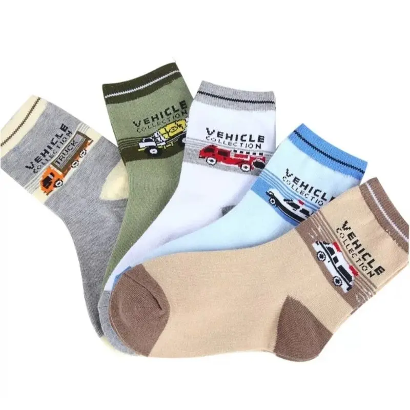 Kaos Kaki Motif Anak PAUD / TK Motif Lucu Laki-laki Perempuan Random 4