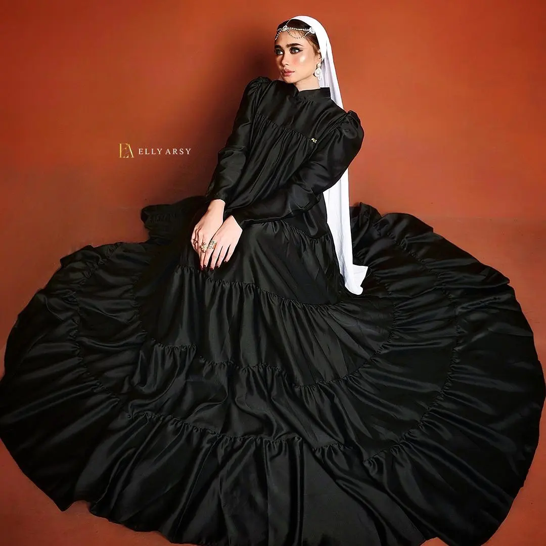Sarimbit Serayya Dress Set Couple & Kids Raya Series By Ellyarsy